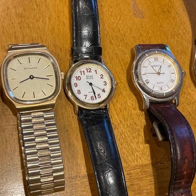 Men’s watches and jewelry box