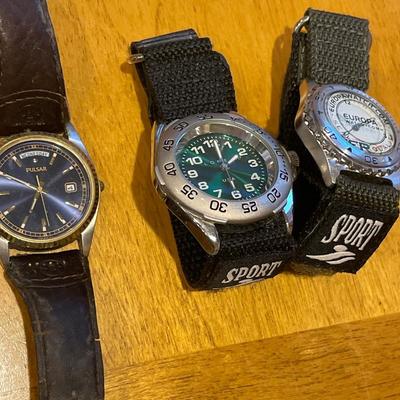 Men’s watches and jewelry box