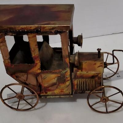 Tin Motor Carriage Music Box