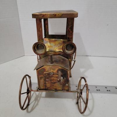 Tin Motor Carriage Music Box
