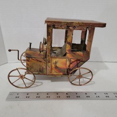 Tin Motor Carriage Music Box