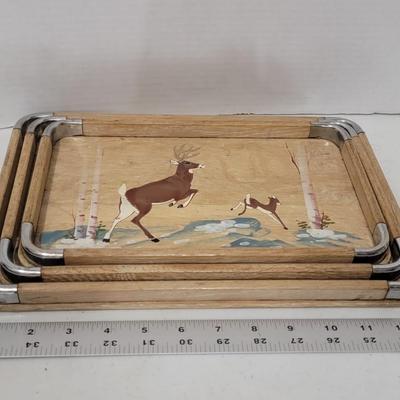 3 Deer Nesting Trays