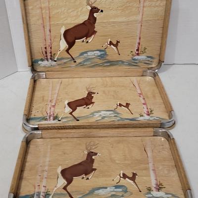 3 Deer Nesting Trays