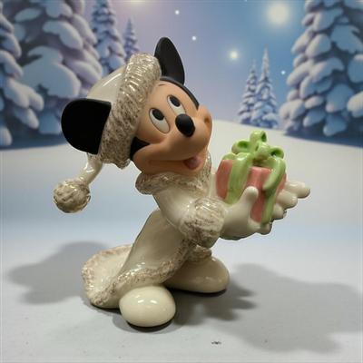 Sale Photo Thumbnail #1353: Disney Showcase Collection Christmas With Mickey Mouse Figurine By Lenox
Approximately 4" Tall