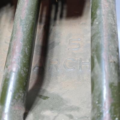 Vintage WWII Military steel Jerry can 188th AAA BTRY BN marked on side USA Embossed on front