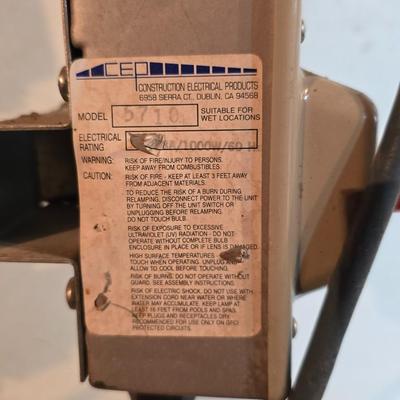 Construction Electrical Products Tripod work light 1000w/60 H.