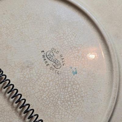 Vintage & Antique dishware - Old Hall - Steubenville - Edwards Fenton England Minerva - Very old ones!