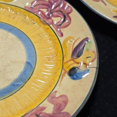 Vintage Maruhon Ware with beautiful serving bowl Johnson Brothers' Parsek - "Pareek" line.