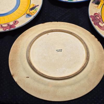 Vintage Maruhon Ware with beautiful serving bowl Johnson Brothers' Parsek - "Pareek" line.