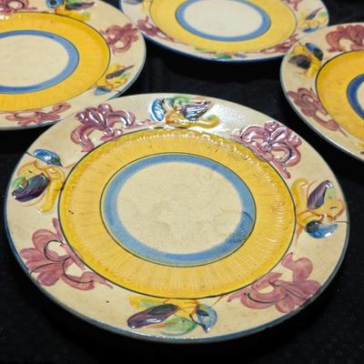 Vintage Maruhon Ware with beautiful serving bowl Johnson Brothers' Parsek - "Pareek" line.