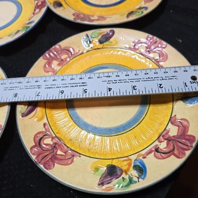 Vintage Maruhon Ware with beautiful serving bowl Johnson Brothers' Parsek - "Pareek" line.
