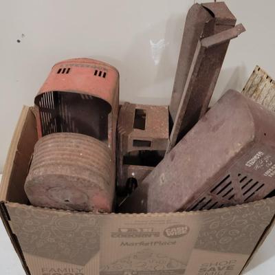 Rusty Old Toy Truck Parts