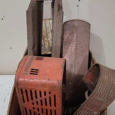 Rusty Old Toy Truck Parts