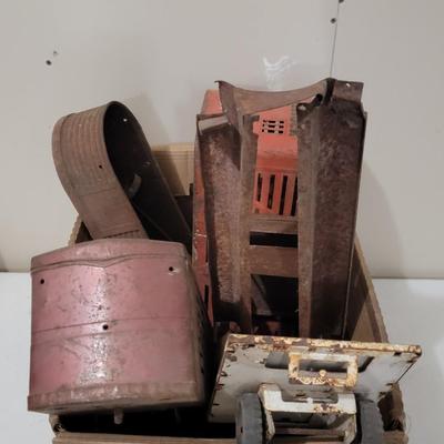 Rusty Old Toy Truck Parts