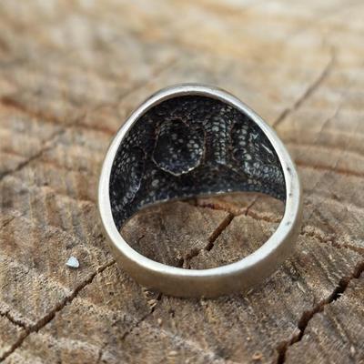 Black Hills Sterling Silver Grape Vine Leaves Men's Ring Size 11 W.M. Wheeler Mfg. Co.