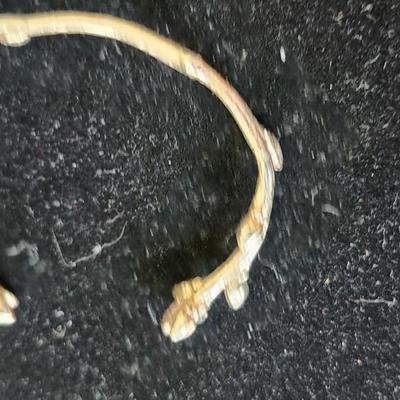 Sale Photo Thumbnail #199: lovely delicate cuff bracelet, no markings