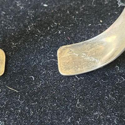 Sale Photo Thumbnail #200: Lovely cuff bracelet, signed 
Retail $140