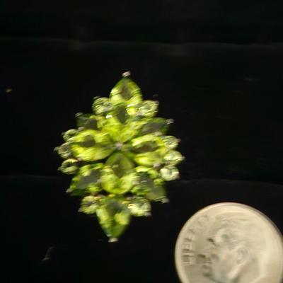 Sale Photo Thumbnail #214: Marked 925
Size 8
Beautiful Peridots