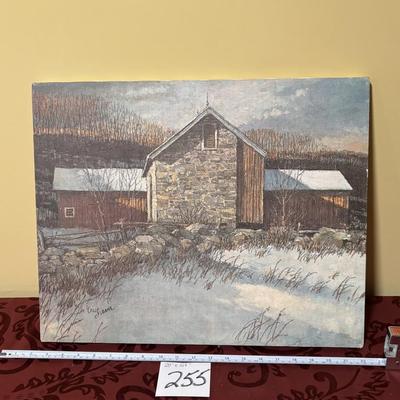 Eric Sloane Art on Canvas