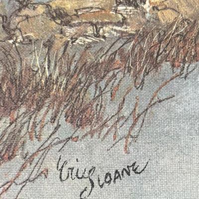 Eric Sloane Art on Canvas