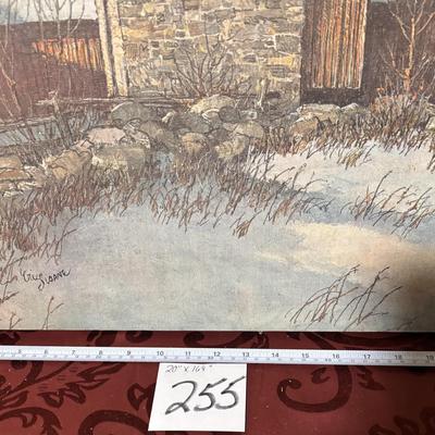Eric Sloane Art on Canvas