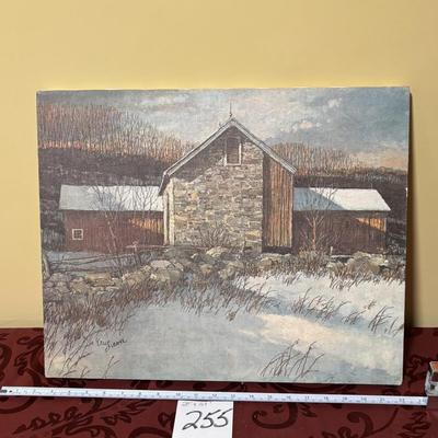 Eric Sloane Art on Canvas