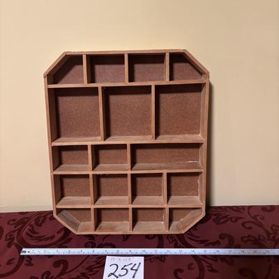 Shadow Box Display Shelf