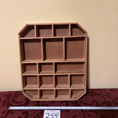 Shadow Box Display Shelf