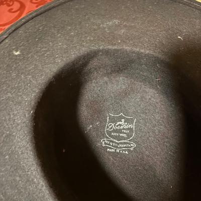Vintage Cordovan Felt Hat