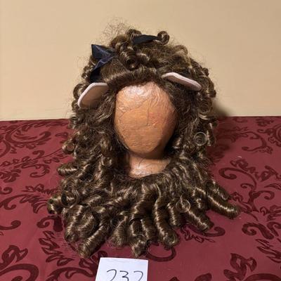 Wig for the Cowardly Lion in the Wizard of OZ