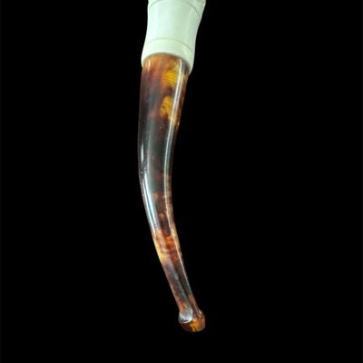 LARGE SULTAN MEERSCHAUM PIPE HANDCRAFTED MADE IN TURKEY WITH CASE