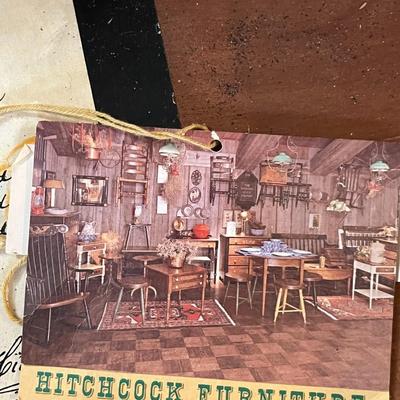 Antique L. Hitchcock Black Wash Stand