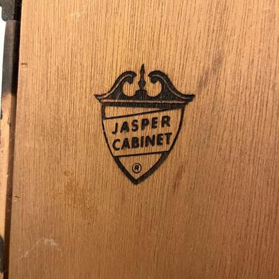 Jasper Cabinet Company Glass and Wood Curio Cabinet