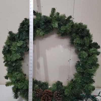 2 Xmas Wreaths