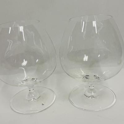 Set of 2 Villeroy & Boch Entre Brandy Cognac Glasses 400 ml