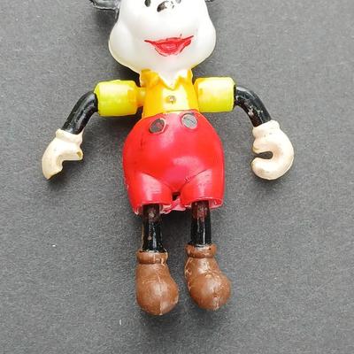 Vintage trapeze Donald Duck & Mickey Mouse figures