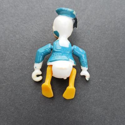Vintage trapeze Donald Duck & Mickey Mouse figures