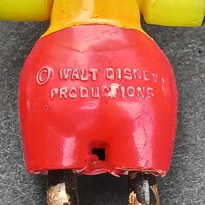 Vintage trapeze Donald Duck & Mickey Mouse figures