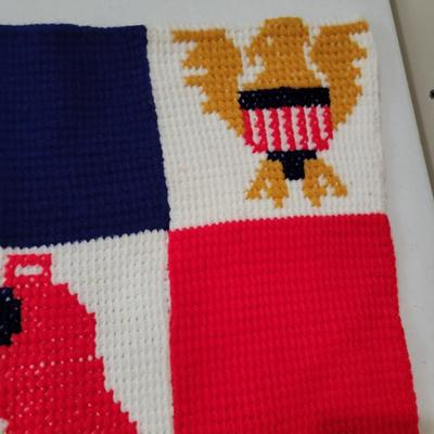 Crosstiched 1776 Art
