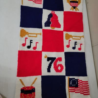 Crosstiched 1776 Art
