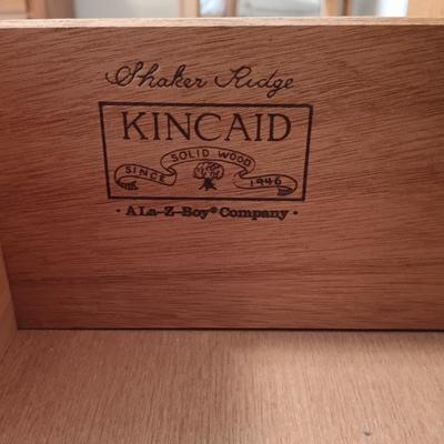 LOT 1: Kincaid Shaker Ridge Armoire