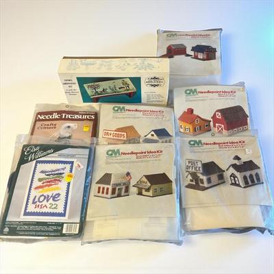 Needlepoint Idea Kits Unopened