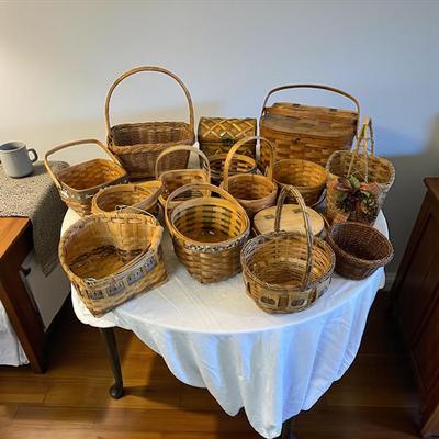 Lot of Decorative Baskets