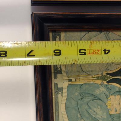 Sale Photo Thumbnail #218: Collection of Framed Chinese Ancestor Portraits- Set of Three- Approx 6 3/4" x 4 3/4"