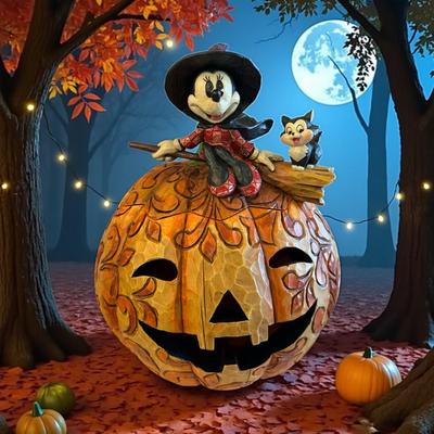Disney Spellbinding Halloween Pumpkin with Mickey Mouse