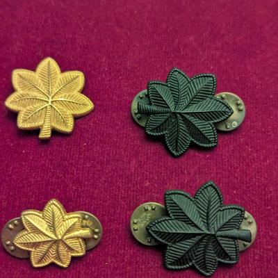 Sale Photo Thumbnail #2603: US Military Amy Rank Lapel Pins #3