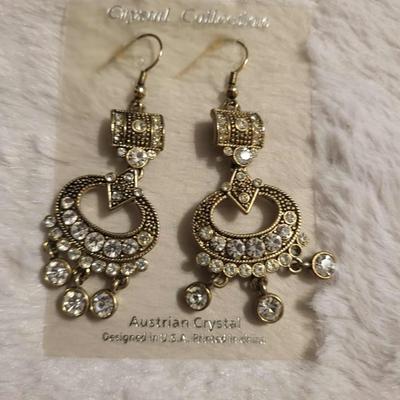 2 Bracelets 2 Pair Earrings Ring Size 7 Watch - Seiko -Need battery