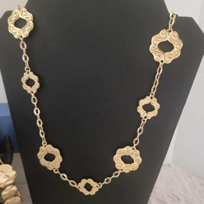 Lia Sophia necklace and stretch bracelet 2 designer bracelets