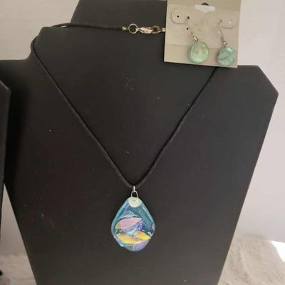 Fashion glass jewelry 4 ct.