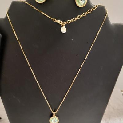 Anthropologie necklace and earrings, 2 Other designer necklaces